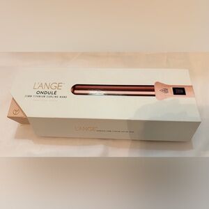 L'ANGE Ondulé 25mm Curling Wand - Light Pink and Gold Accents